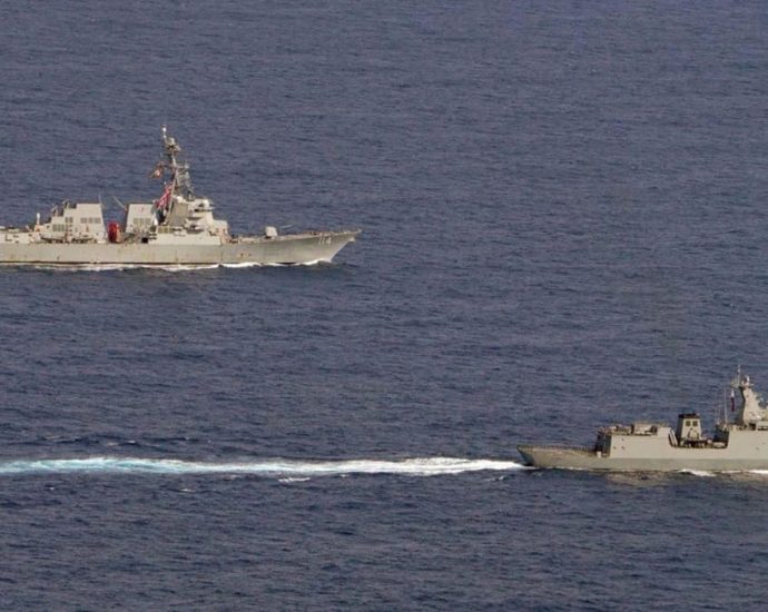 Philippine military says second joint patrol with US underway in South China Sea