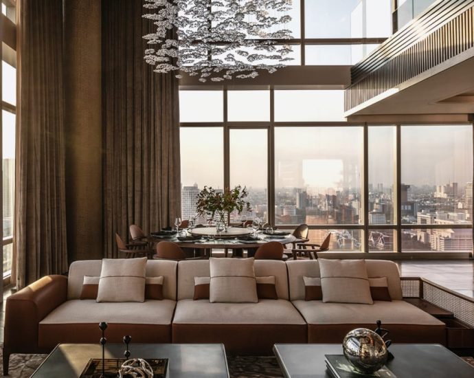 We tour a Hong Kong actor's Bangkok penthouse filled with Hermes furniture