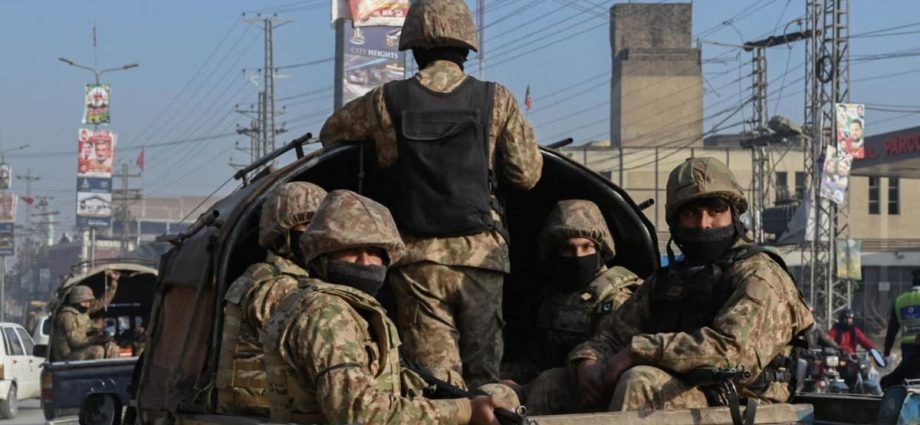 12 killed by blast near candidate’s office on eve of Pakistan election