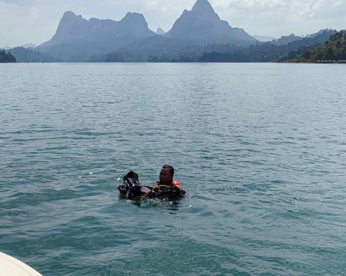 Briton falls from kayak into reservoir, search underway