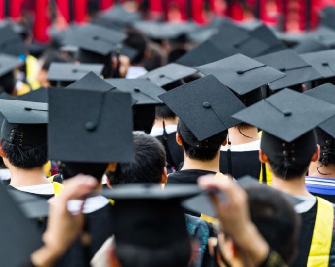 Fewer graduates found work 6 months after leaving university in 2023, but median salary up slightly