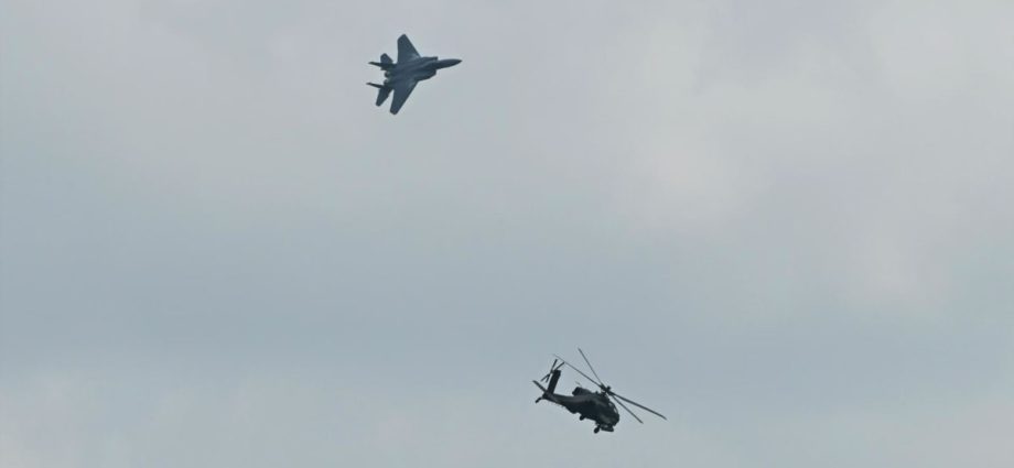 First public Singapore Airshow in 4 years promises new stunts by RSAF F-15 fighter jet and Apache helicopter