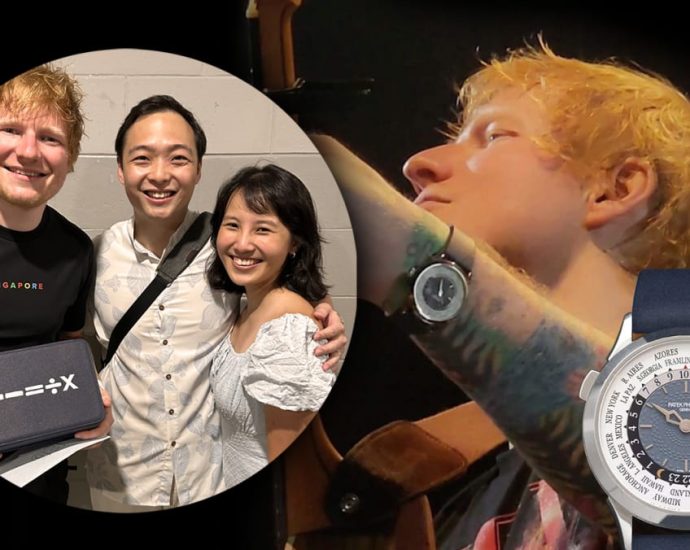 How this local watch strap company got Ed Sheeran to wear one of their creations during his show in Singapore