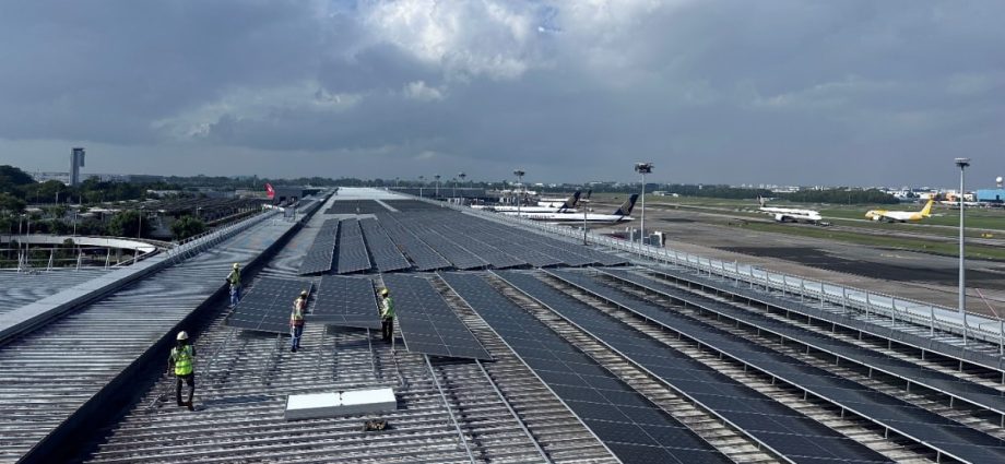 Largest single-site rooftop solar panel system to be built at Changi Airport