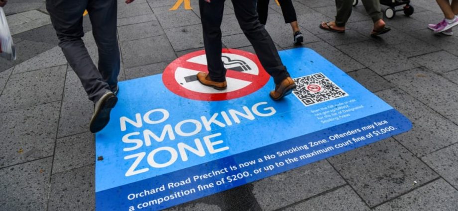 Orchard no-smoking zone expanded to include skate park outside Somerset MRT station