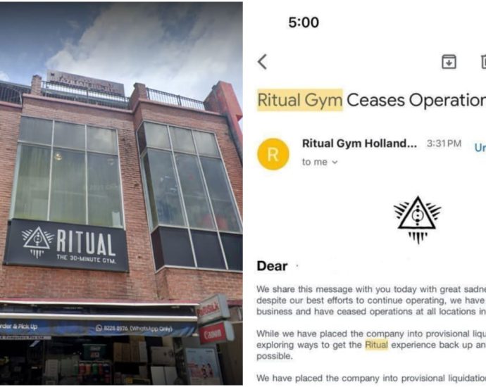 Singapore gym chain Ritual ceases operations, customers seek refunds