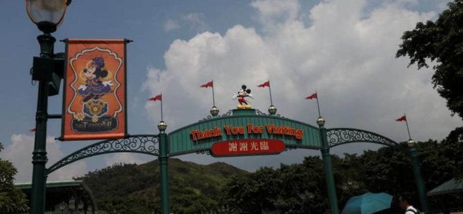 Twelve rescued from rollercoaster at Hong Kong Disneyland