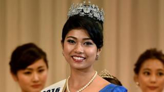 Ukraine-born Miss Japan winner relinquishes crown following affair