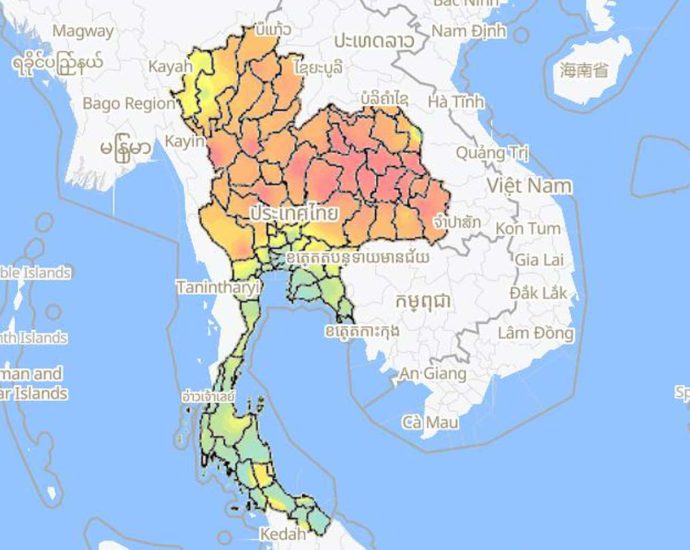 Unsafe levels of smog cover upper Thailand