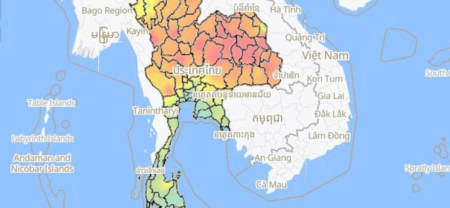 Unsafe levels of smog cover upper Thailand