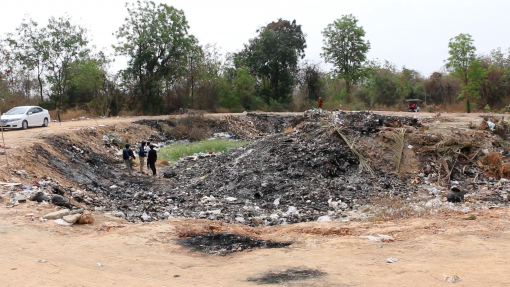Woman arrested in burnt skeleton case