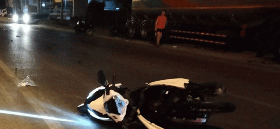2 foreigners, 1 Thai killed as motorbikes collide in Phuket