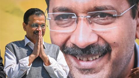 Arvind Kejriwal: India opposition calls arrest ‘decay of democracy’