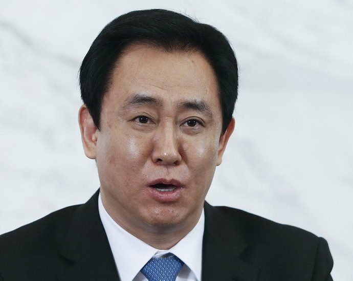 Evergrande: China property giant and its founder accused of bn fraud