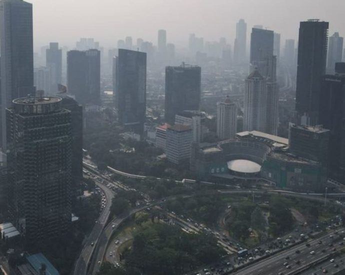 Firefighters tackle massive blaze at Indonesian ammunition store