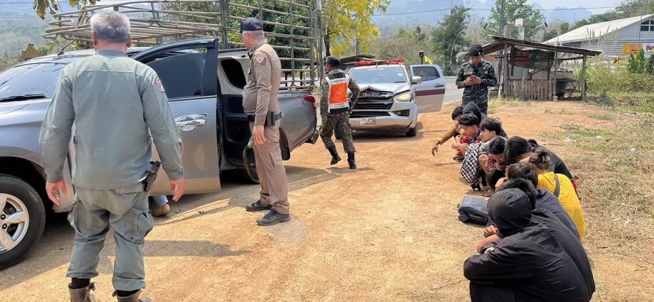 Five more groups of Myanmar border-crossers caught