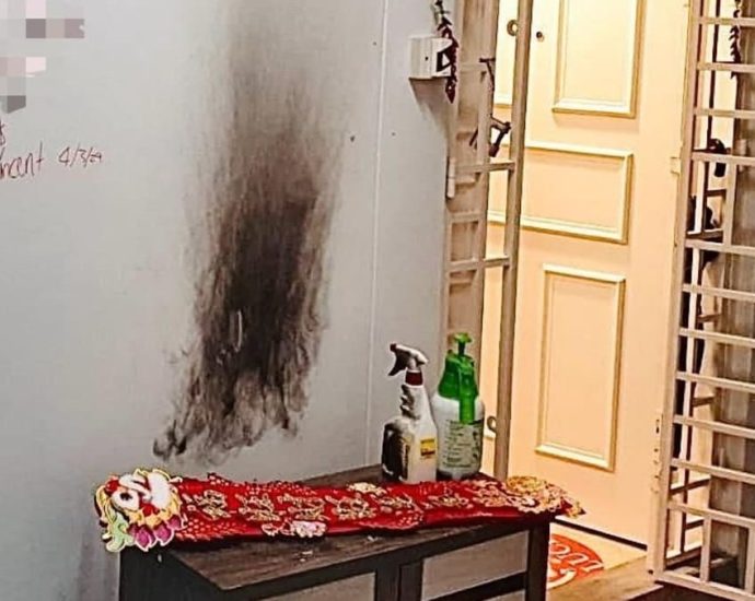 Front doors, walls of 3 homes set on fire in loanshark harassment case; suspect arrested