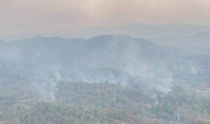 Haze won”t budge from Chiang Mai