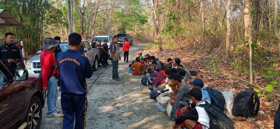 Illegal job seekers caught near Myanmar border