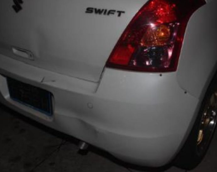 Man drove van into car after wife and another man refused to alight, gets jail