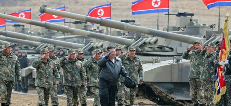 North Korea’s Kim Jong Un oversees air warfare drills, urges realistic preparation for combat, KCNA says