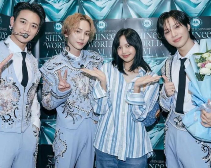 Shinee concert in Singapore: Blackpink’s Lisa drops by at K-pop group’s nostalgia-filled show