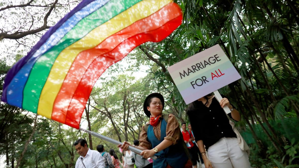 Thailand moves closer to legalising same-sex unions as parliament passes landmark Bill