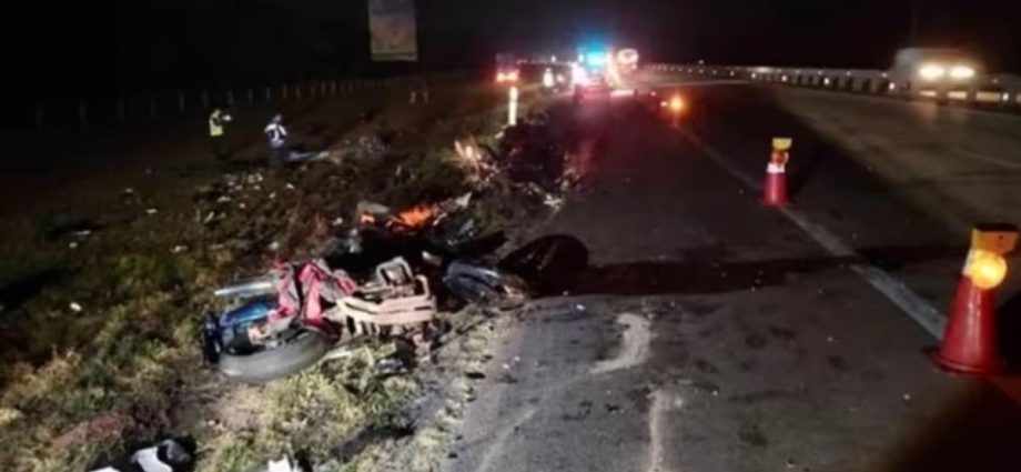 Two Singaporeans killed, four injured after lorry rams motorcycle convoy in Johor
