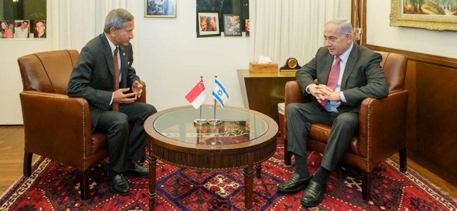 Vivian Balakrishnan meets Netanyahu, tells Israeli leaders military actions in Gaza have 'gone too far'