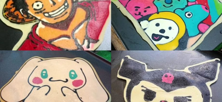 A stall in Malaysia is going viral for its cartoon pancakes, owner accepts custom requests