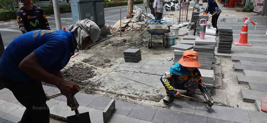 Bangkok pavements to get a facelift