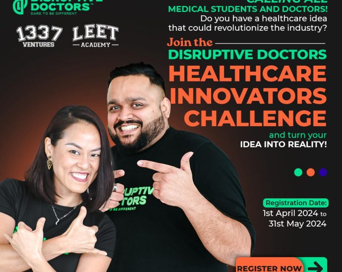 Disruptive Doctors teams up with 1337 Ventures for the H-Innovators Challenge