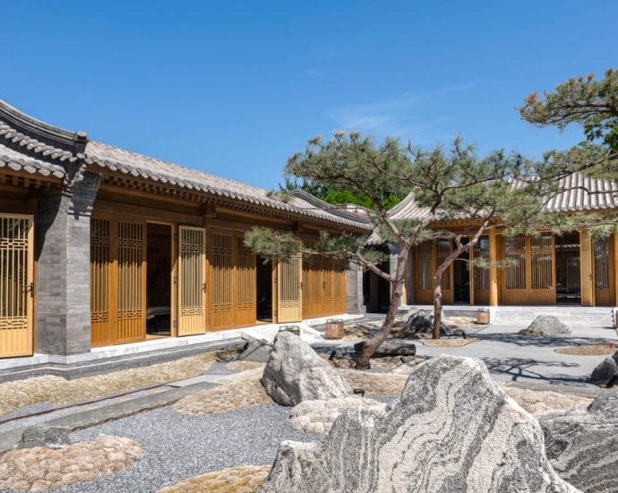 How this traditional courtyard house in Beijing transformed into a luxurious private clubhouse