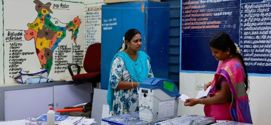 India votes in gigantic election as Modi seeks historic third term