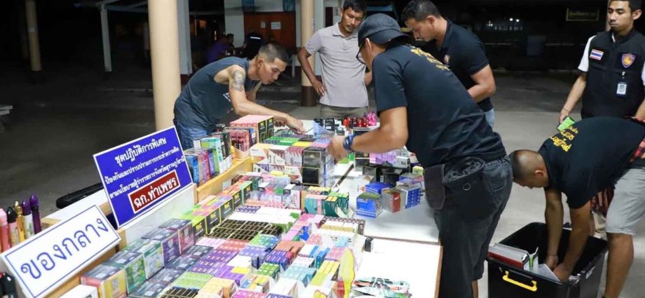 Raids target e-cigarette businesses