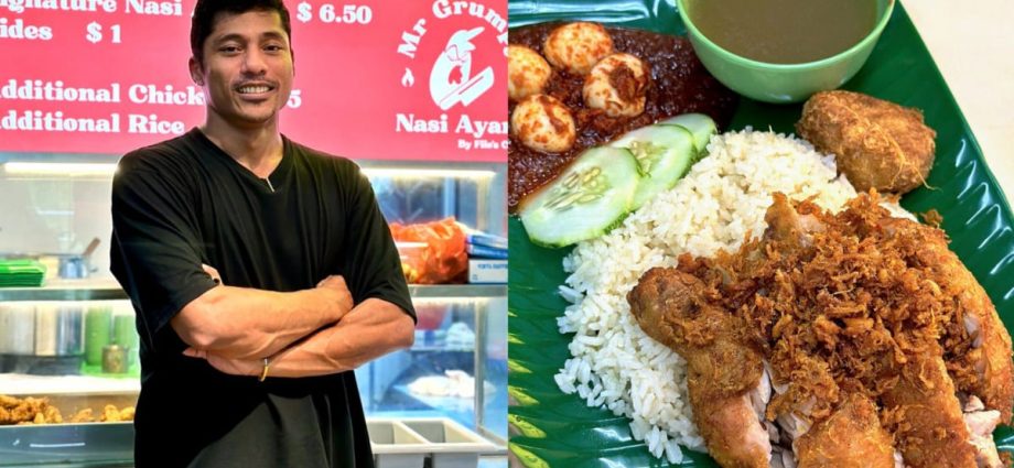 ‘Rude’ Lucky Plaza nasi ayam goreng seller opens new outlet at Holland Drive