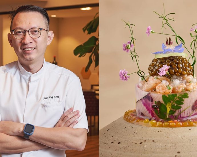 Singaporean chef Yew Eng Tong uses as many as 18 ingredients in one dish