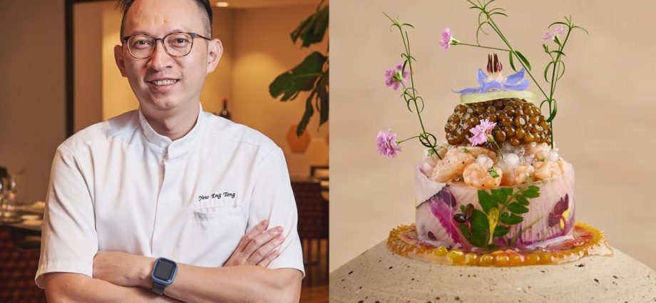 Singaporean chef Yew Eng Tong uses as many as 18 ingredients in one dish