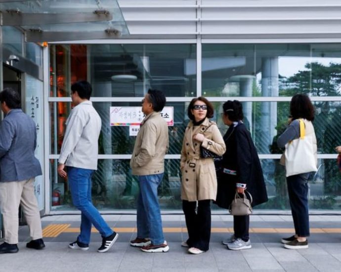 South Korea opposition parties projected to win majority in legislature