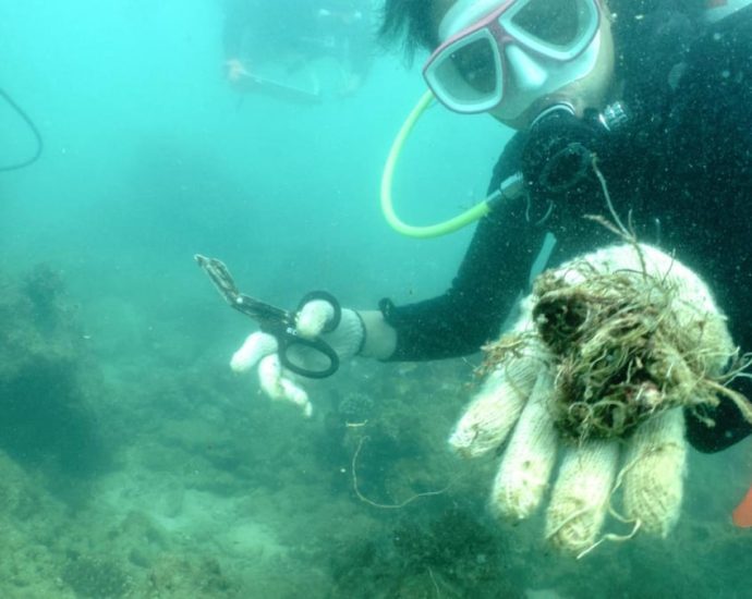 Thai divers seek to take on ‘ghost gear’ threatening marine life