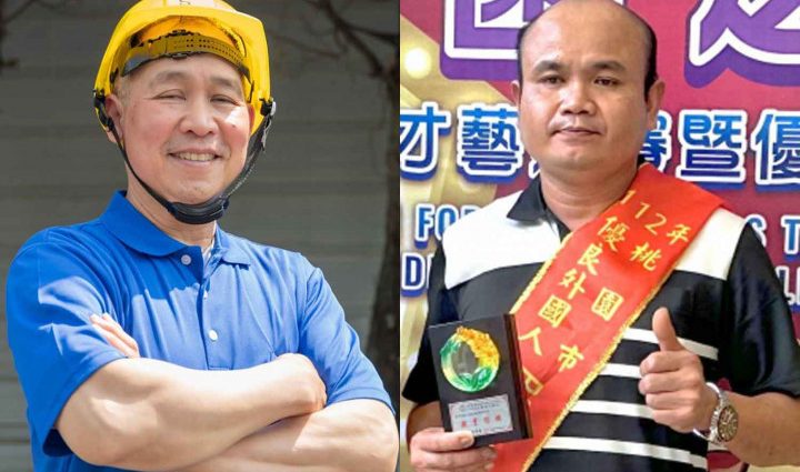 Thai workers lauded in Taiwan, meet president