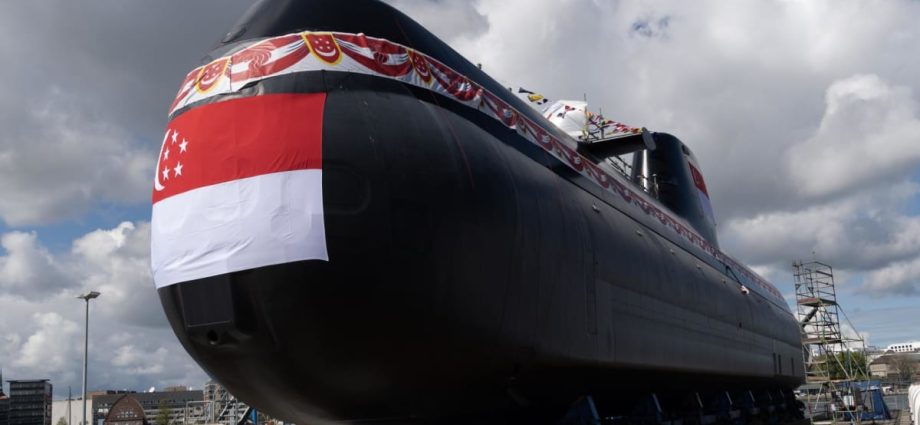 'Uniquely Singaporean': Singapore navy launches fourth Invincible-class submarine