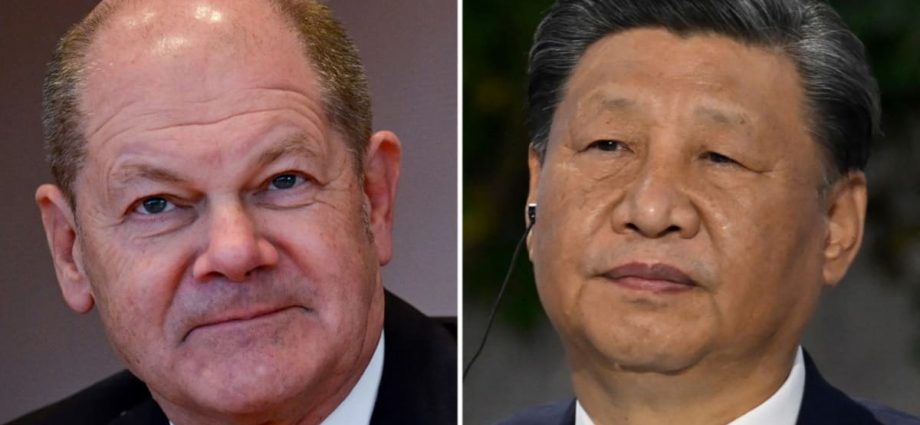 Xi tells Germany's Scholz co-operation not a 'risk' amid EU trade tension