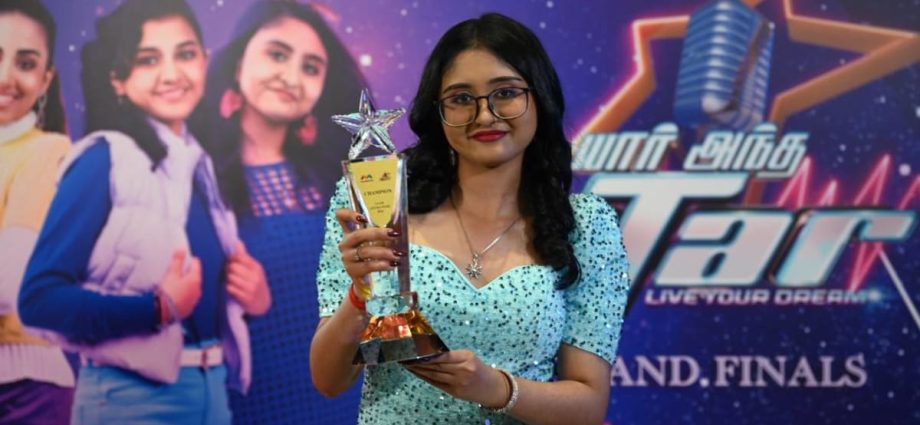 Yaar Antha Star 2024: 16-year-old student wins Mediacorp’s Tamil reality singing competition