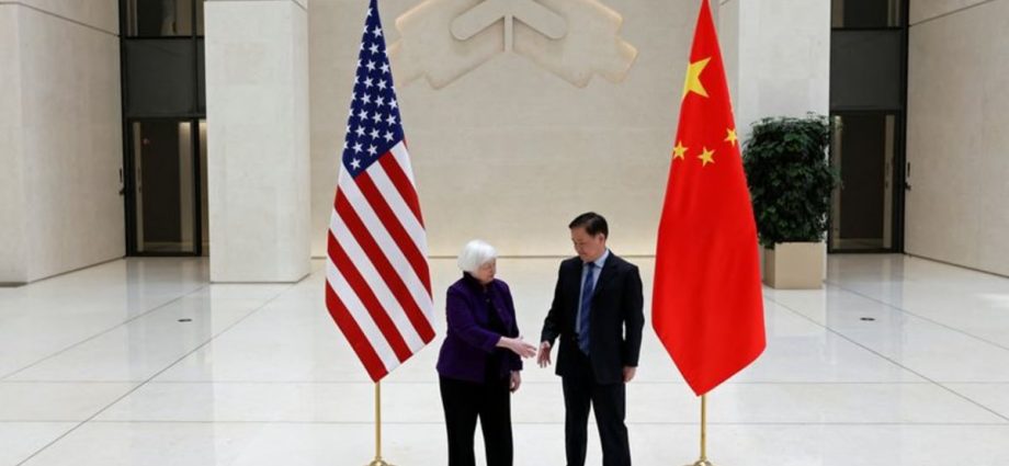 Yellen says US will not accept Chinese imports decimating new industries