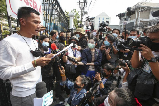 Activist Panupong gets 3 years for lese majeste