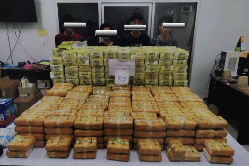 B80m worth of meth seized in Pattani