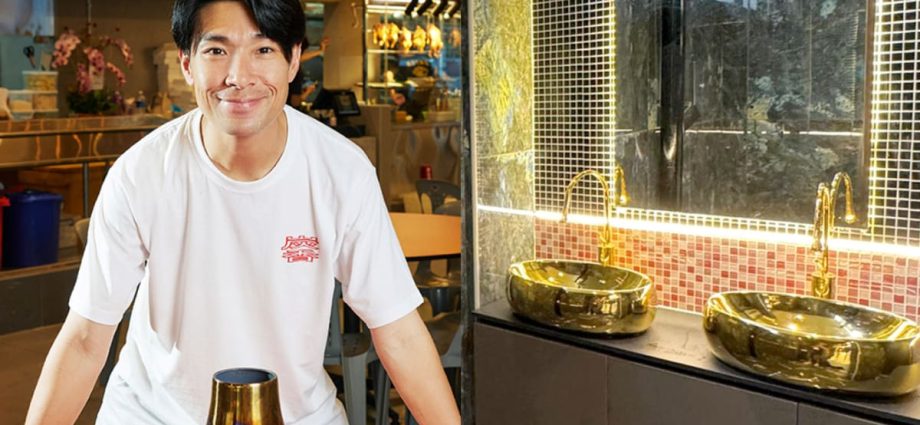 Ben Yeo splurges S$80,000 on posh toilets for his new kopitiam