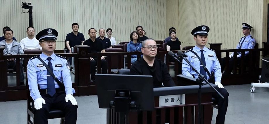 China sentences former asset manager to death for ‘extremely large’ bribes