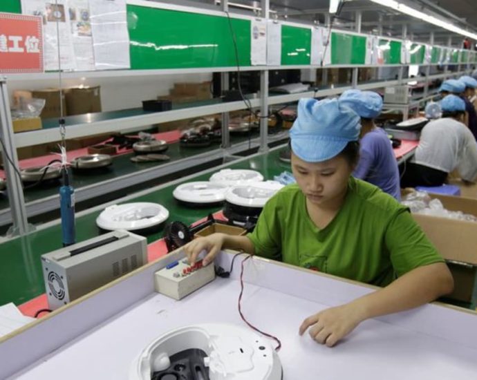 China’s factory activity unexpectedly dips as property pain persists